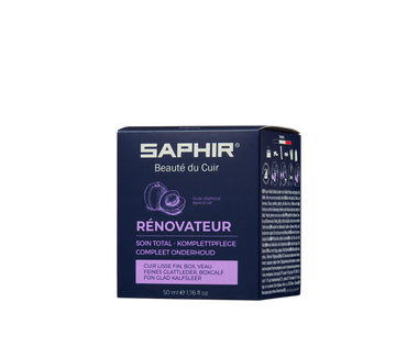 Crema Neutra per Rinnovare Scarpe e Accessori in Pelle Liscia - Saphir Renovateur